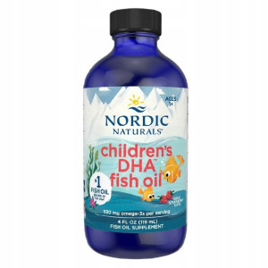 Nordic Naturals Children's DHA 530 mg Omega-3 119 ml Strawberry