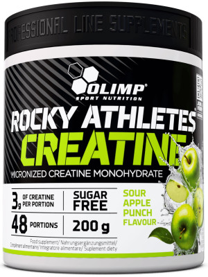 Olimp Rocky Athletes Creatine 200 g Sour Apple