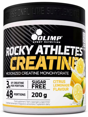 Olimp Rocky Athletes Creatine 200g Citrus Lemonade