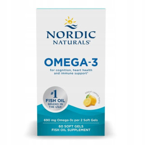 Nordic Naturals Omega-3 690 mg 60 kapsułek