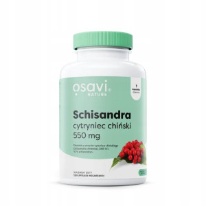 Osavi Schisandra Cytryniec Chiński 550 mg 120 kapsułek