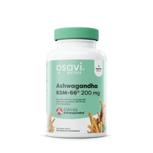 Osavi Ashwagandha KSM-66 200 mg 60 kapsułek