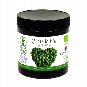 Pięć Przemian Chlorella tabletki BIO 280 tabletek 140 g