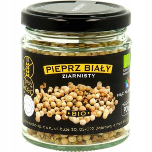Pięć Przemian Pieprz biały ziarnisty BIO 90 g