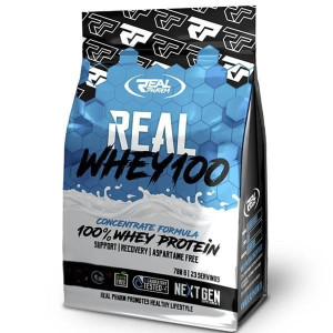 Real Pharm Whey 700 g Vanilla Białko Koncentrat 23 porcje Wanilia Migdał