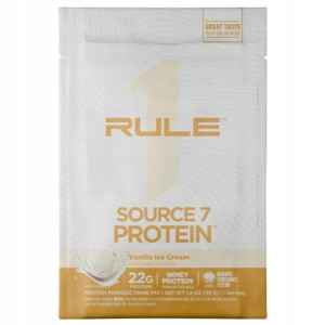RULE1 SOURCE7 Protein 39 g Vanila Ice Cream Sample Próbka Saszetka