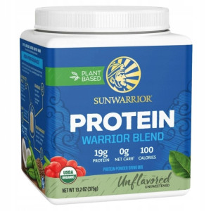 Sunwarrior Protein Warrior Blend 375 g Unflavoured Białko wegańskie na bazie konopii