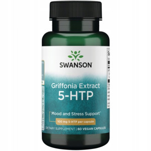 SWANSON Griffonia Extract 5-HTP 60 kapsułek