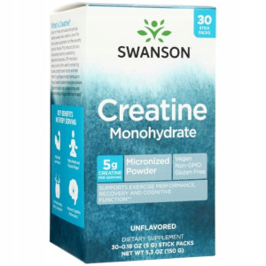 SWANSON Creatine Monohydrate 30 saszetek