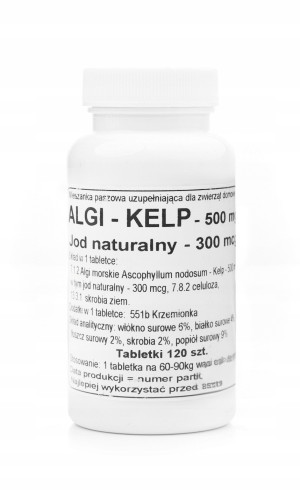 Podkowa Algi - Kelp, Jod naturalny 100 tabletek