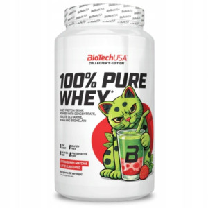BioTech 100% Pure Whey 900 g Strawberry Matcha latte limited