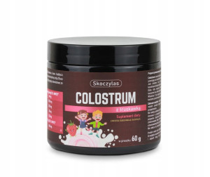 Skoczylas Colostrum z truskawką 60 g