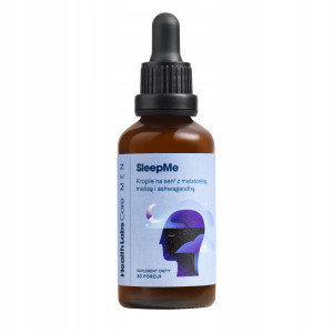 Health Labs Care MEN SleepMe Krople z melatoniną, melisą i ksm-66 Ashwagandha 45 ml