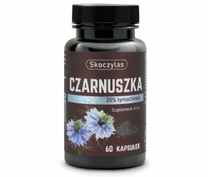 Skoczylas Czarnuszka 20% tymochinon 60 kapsułek