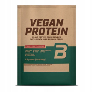 BioTech Vegan Protein Forest Fruit 25 g Próbka