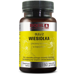 BIOOIL Olej Z WIESIOŁKA 670mg - suplement diety - 60 kapsułek (1)