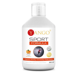 YANGO Multiwitamina Sport Formuła WITAMINY I MINERAŁY DLA SPORTOWCÓW - suplement diety - 500ml (1)