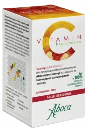 Aboca Vitamin Naturcomplex 14 tabletek do żucia