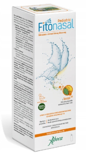 Aboca Pediatric Fitonasal Atomizer 125 ml Niedrożność nosa