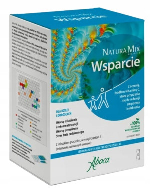 Aboca NaturaMix Wsparcie 28 saszetek specjalne opakowanie +40% produktu gratis