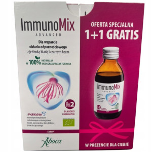 Aboca ImmunoMix Advanced Syrop 210 g DUOPACK 1+1 OFERTA SPECJALNA
