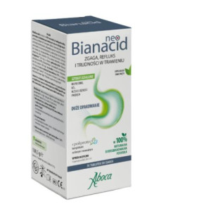 Aboca NeoBianacid 70 tabletek do ssania zgaga refluks trudności w trawieniu