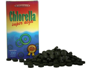 MERIDIAN Chlorella pyroneidosa 200 tabl. Alga słodkowodna. SUPER ALGA 200 mg