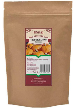 BIOOIL Pestki Dyni łuskane 500g