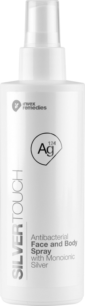 Invex Remedies Antybakteryjny płyn do twarzy i ciała srebrem monojonowym Ag124 - 200 ml