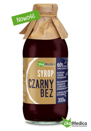 EkaMedica SYROP CZARNY BEZ 300ml