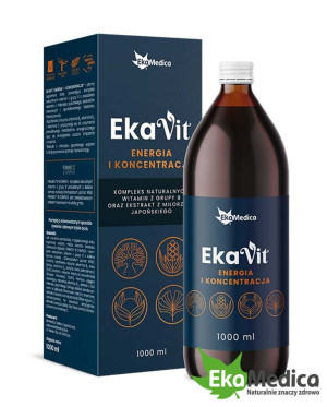 EkaMedica EKAVIT ENERGIA I KONCENTRACJA 1L
