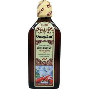 BIOOIL Olej lniany z kapsaicyną ostry- 250 ml