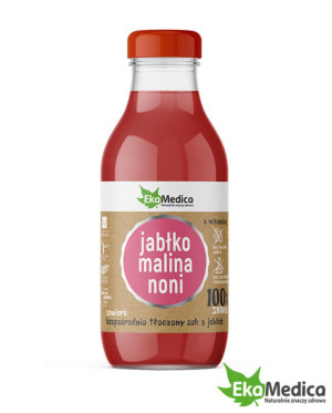 EkaMedica JABŁKO, MALINA, NONI- sok - 300ml