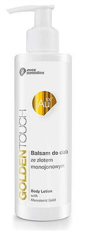 Invex Remedies Au 100 BALSAM DO CIAŁA ze złotem monojonowym - 200 ml GOLDEN TOUCH