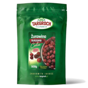 Targroch Żurawina suszona całojagodowa 500g cała