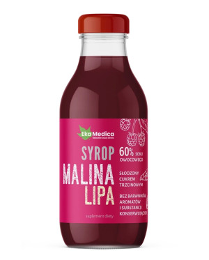 EkaMedica SYROP MALINA LIPA 300ml