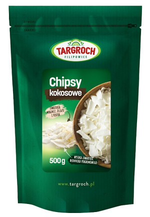 Targroch Chipsy kokosowe 500g