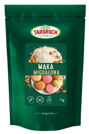 Targroch Mąka migdałowa 1000g Błonnik KETO