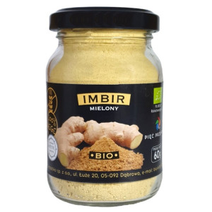 Pięć Przemian Imbir mielony bio 60g (1)