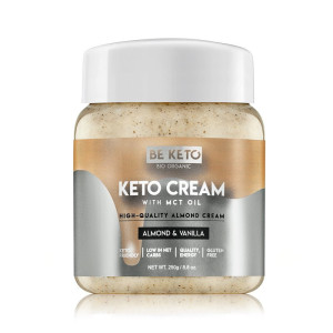 BE KETO Keto Krem Migdały & Wanilia 250g (1)