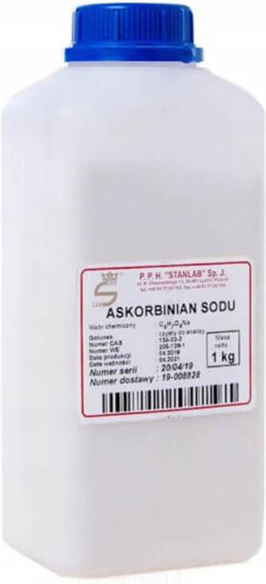 STANLAB ASKORBINIAN SODU Witamina C CZDA 1kg 1000g (1)