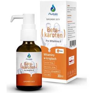 Aliness Avitale Beta Karoten krople 30 ml pro witamina A (1)