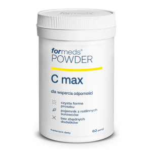 ForMeds POWDER C MAX Witamina C + D3 + CYNK  - 60 porcji - suplement diety (2)