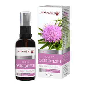 LabioSkin Olej z ostropestu  Kosmetyczny - do cery tłustej, trądzikowej i dojrzałej- 50 ml (1)