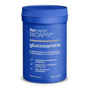 ForMeds BICAPS Glucosamine GLUKOZAMINA siarczan GLUKOZAMINY z chondroityną - 60 kapsułek
