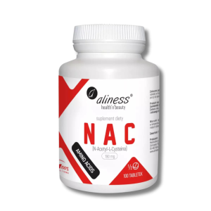 Aliness NAC N-Acetyl-L-Cysteina 190 mg (1/2 tab) 100 tabletek
