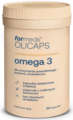 Formeds OLICAPS Omega 3 - Kwasy Omega - suplement diety - 60 kapsułek