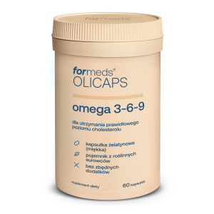 Formeds OLICAPS Omega 3-6-9 - Kwasy Omega - suplement diety - 60 kapsułek