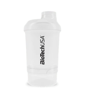 BioTech SHAKER Wave+ Nano 300ml (+150ml) WHITE Transparent