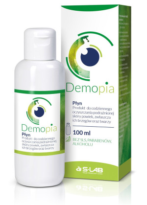 S-LAB DEMOPIA Płyn do codziennego oczyszczania podrażnionej skóry powiek 100ml